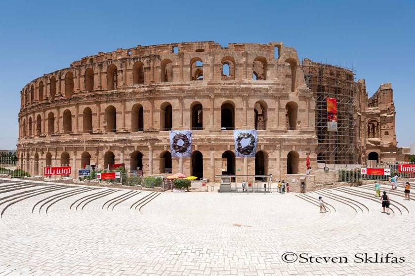 Roman Amphitheatre. El Jem. Tunisia.