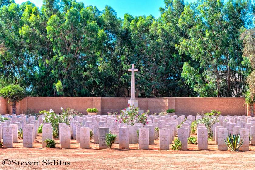 Commonwealth War Grave Cemetery. Benghazi. Libya.
