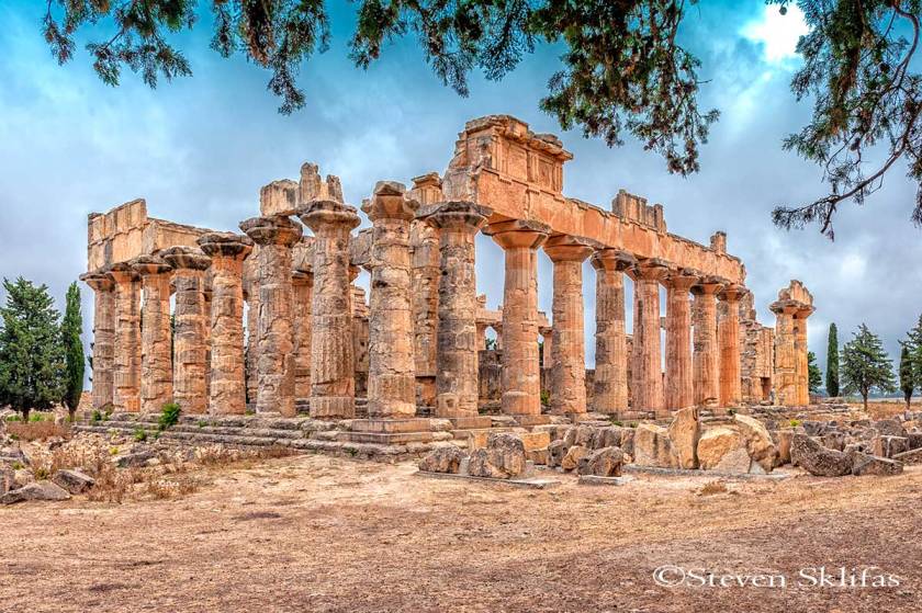 Temple of Zeus. Cyrene. Libya.