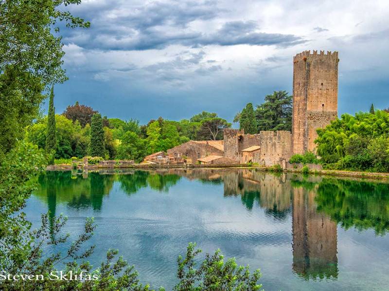 Garden of Ninfa,&nbsp;Italy.
