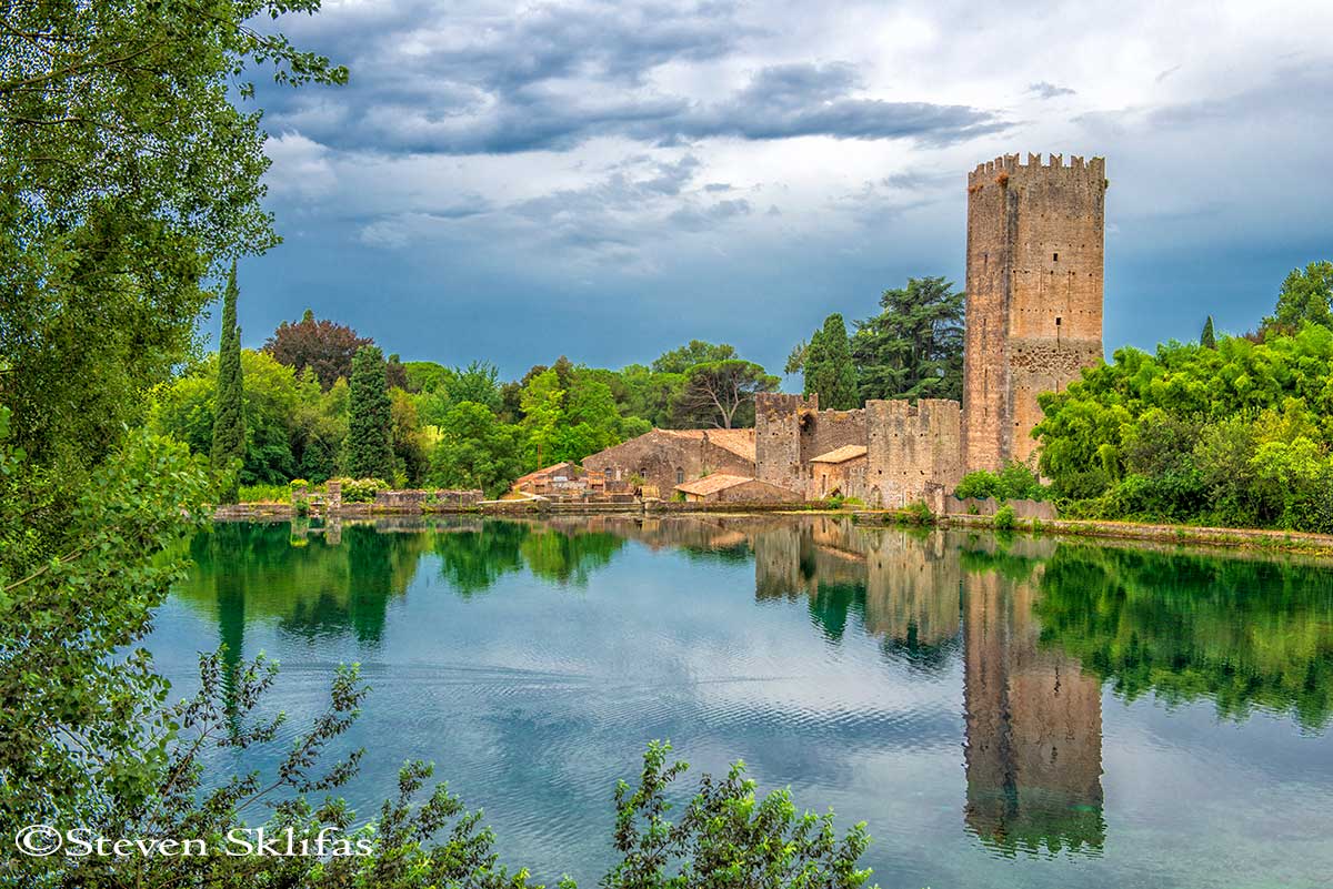 Garden of Ninfa,&nbsp;Italy.