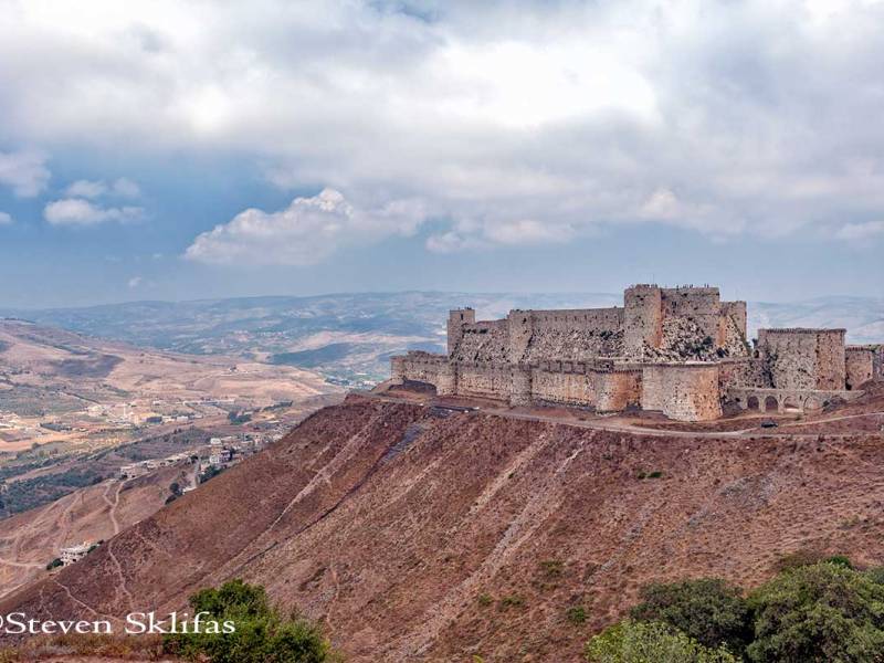 Krak des Chevaliers,&nbsp;Syria.