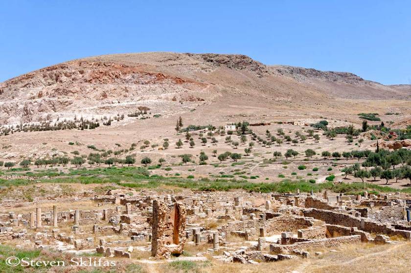 Roman ruins. Bulla Regia. Tunisia.