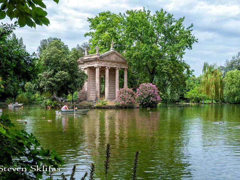 Villa Borghese Gardens, Rome&nbsp;Italy.