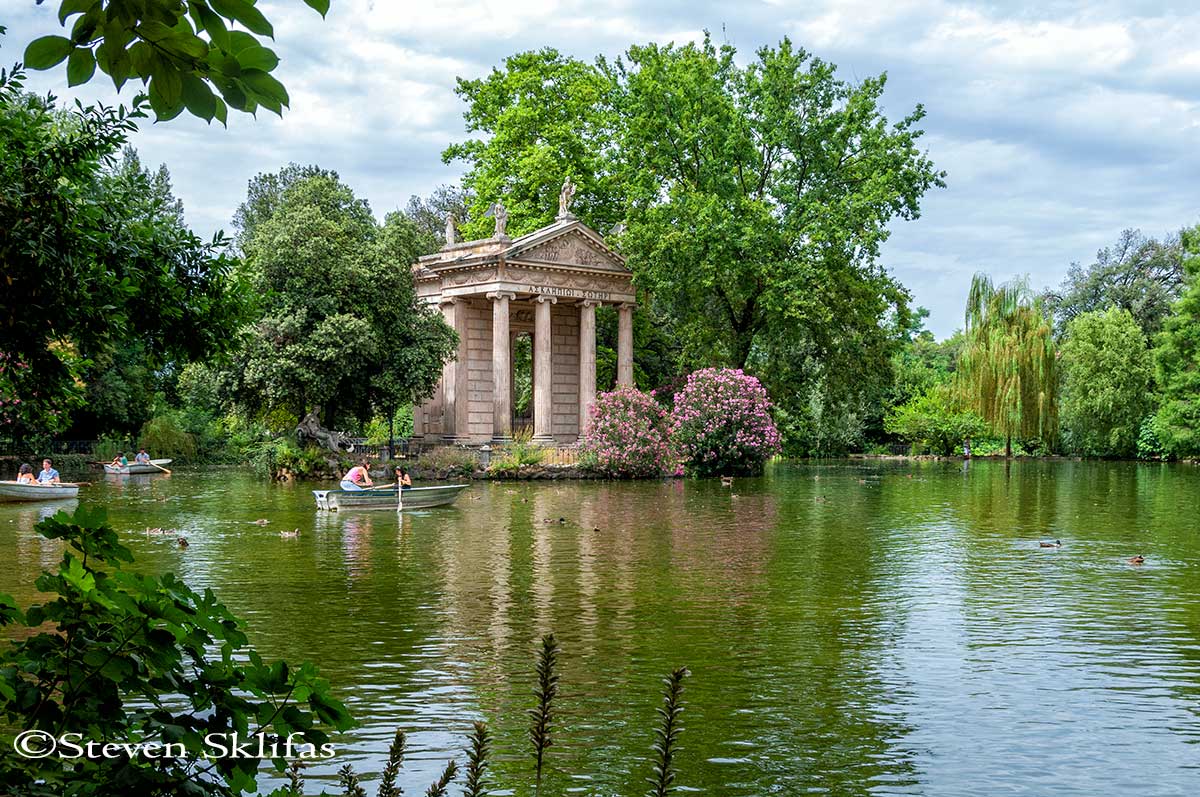 Villa Borghese Gardens, Rome&nbsp;Italy.