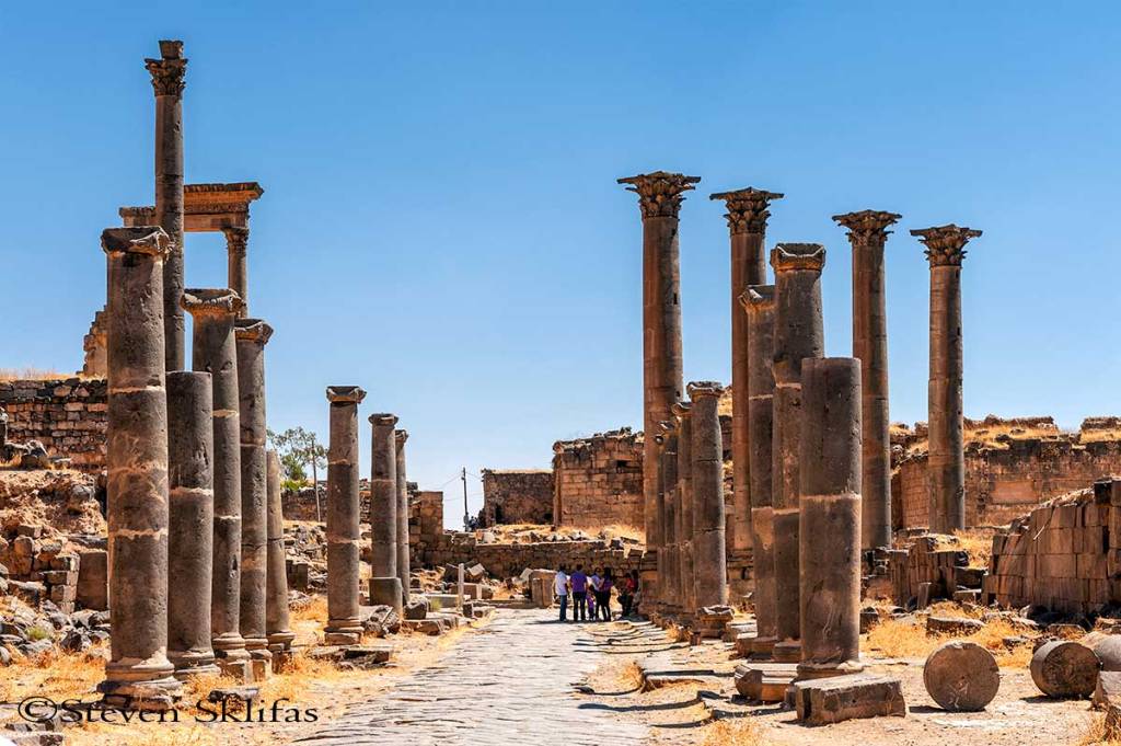 North-south cardo- Bosra. Syria.
